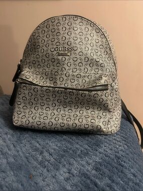 guess vintage heavy nylon mini backpack Factory Pearlman Logo VINTAGE GUESS MINI BACKPACK, ~